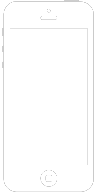 phone outline